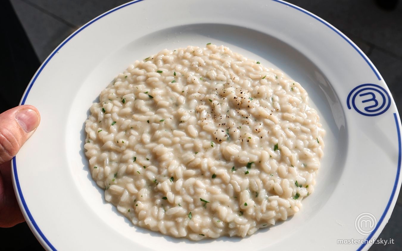 Risotto di GÃ² - Risotto con Ghiozzi, Sedano e Prezzemolo